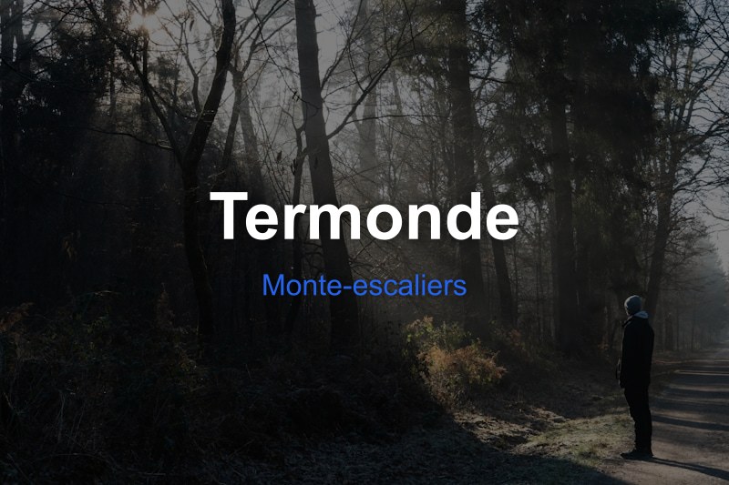 Monte-escaliers à Termonde, Belgique - Trouvez un professionnel